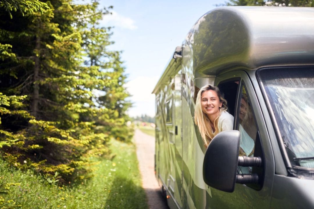Circulation ville Camping-car