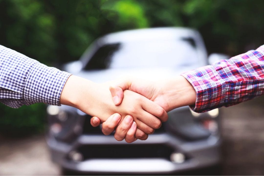 Vendre une voiture en panne