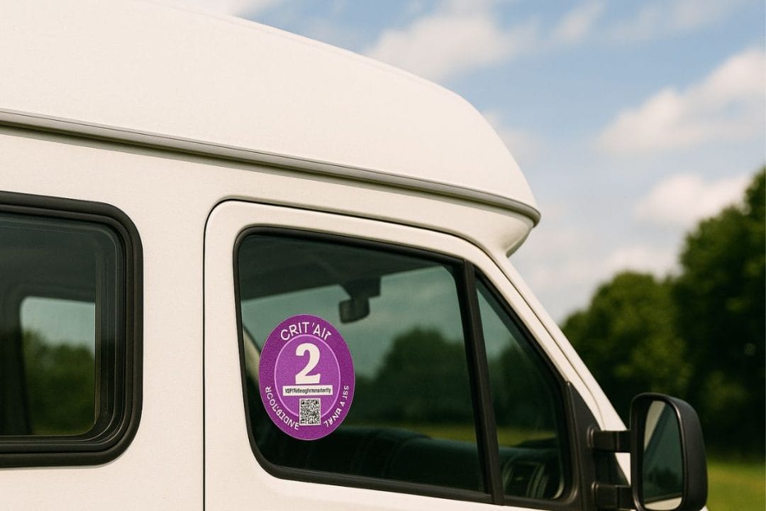 Camping-car et vignette Crit’Air