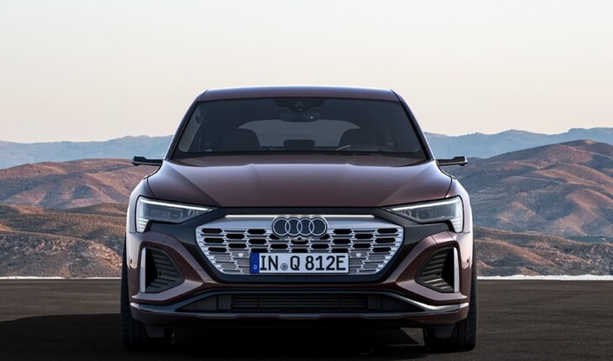Audi équipé d'une caméra-rétroviseur