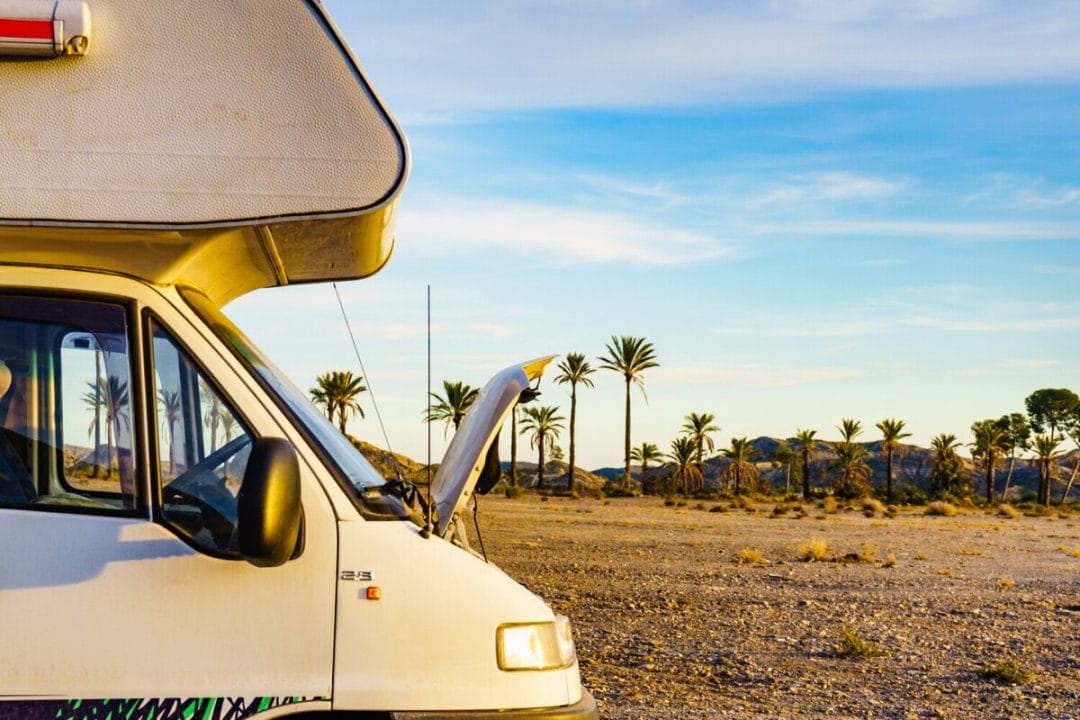 Stationnement camping-car en Grèce