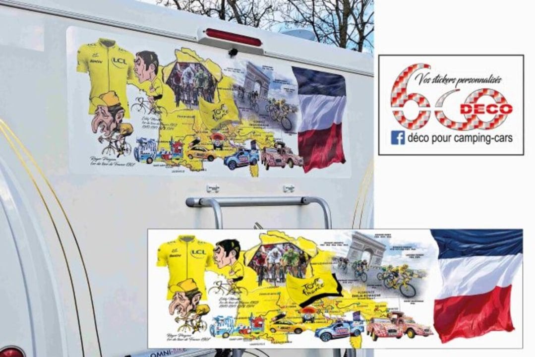 Sticker tour de France