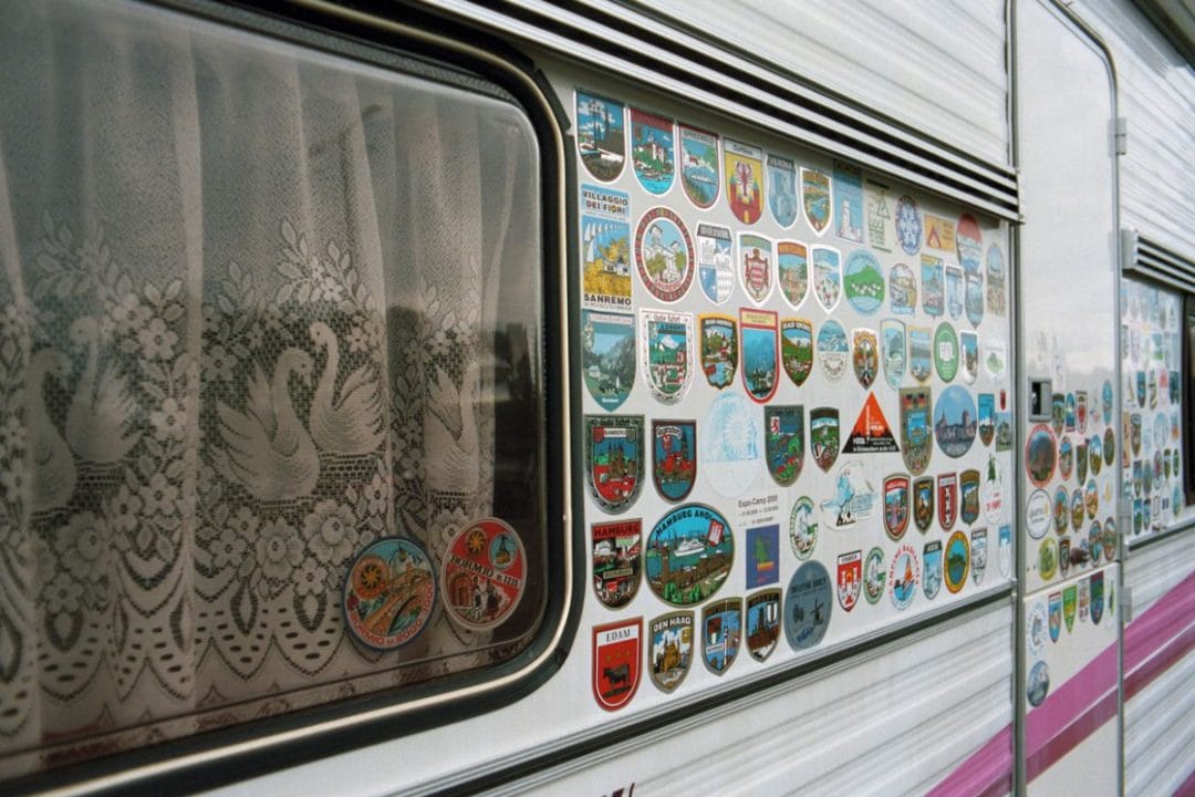 Sticker pour camping-car