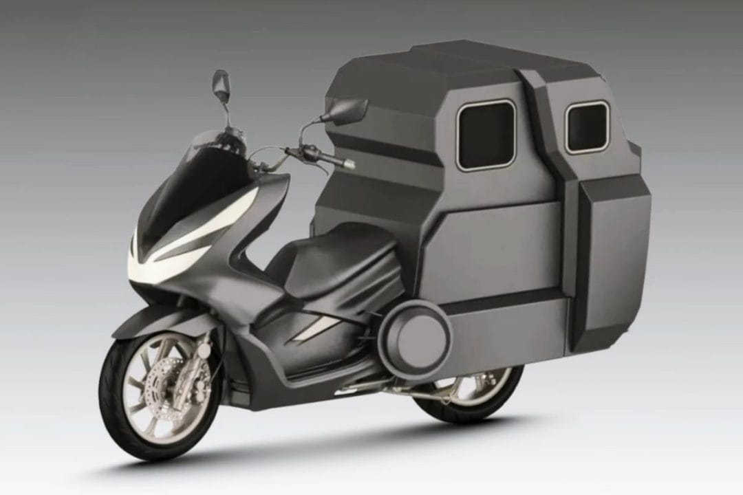 Scooter-camping-car de 15 ch façon Honda