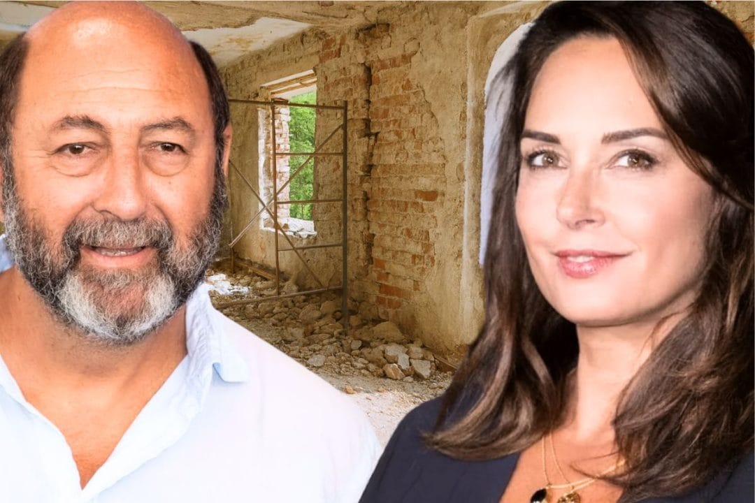 Julia Vignali rénove une maison en ruines avec Kad Merad