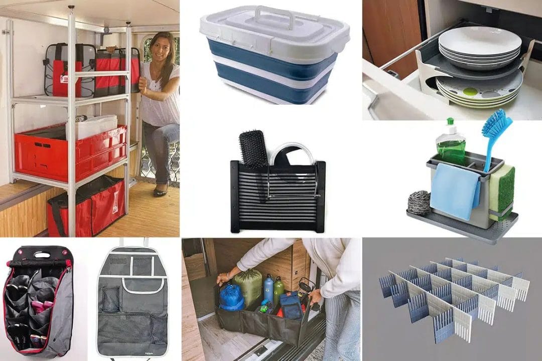 Accessoires permettant d'optimiser l'espace camping-car